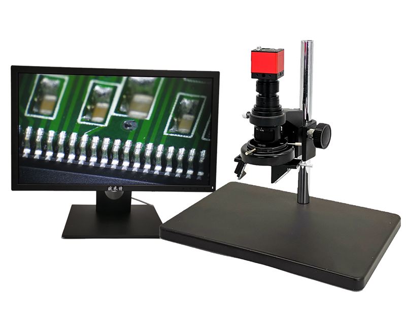 高性价比手动三维3D大景深视频数码显微镜OMT-3000H
