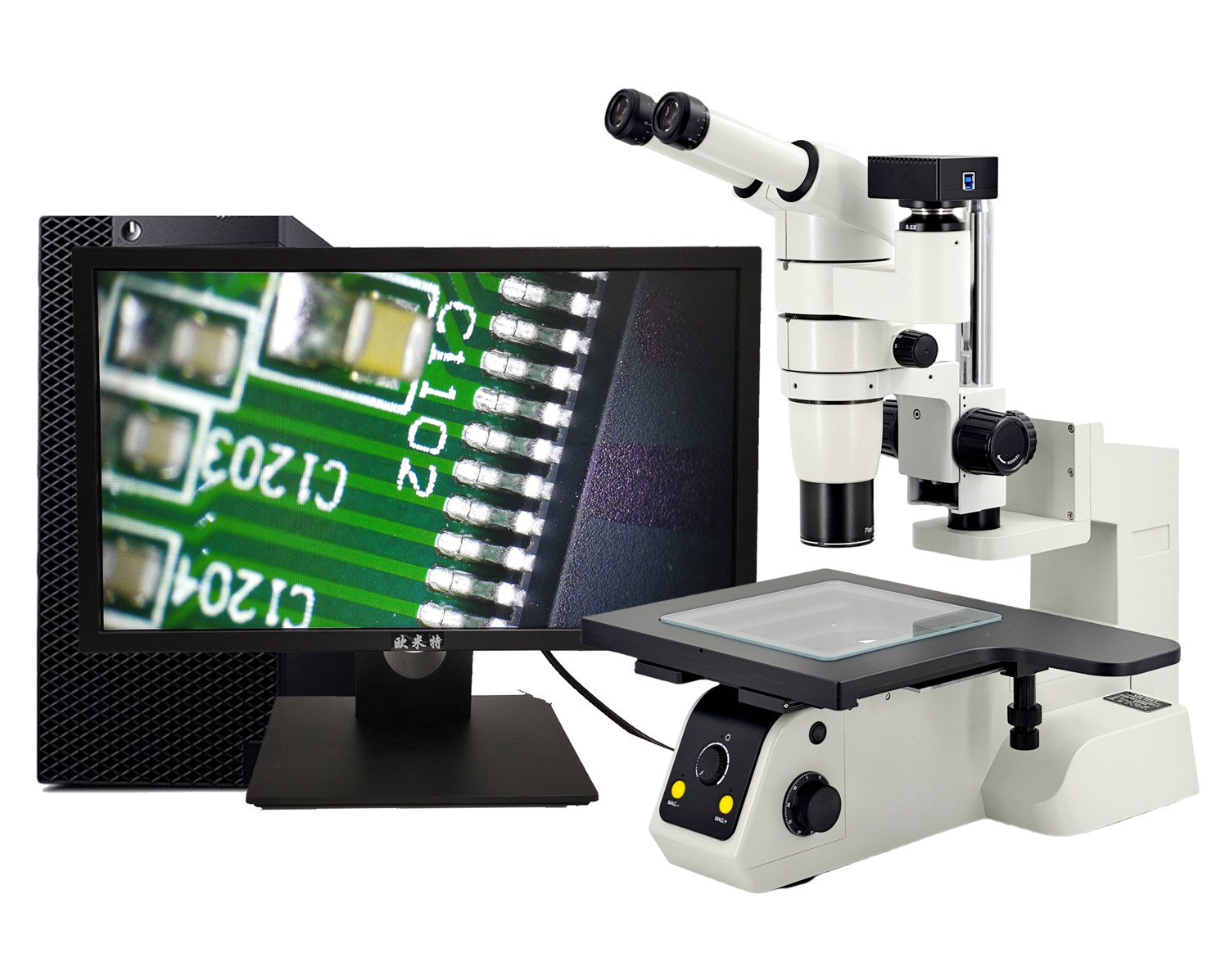 嘉兴OMT-2950HC系列高清三目视频拍照录像测量研究级别三目黄瓜视频成人